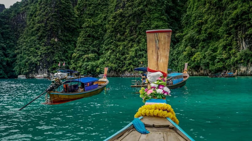 From Phi Phi: Maya Bay HalfDay Longtail Boat with Snorkeling - Pileh Lagoon Snorkeling: Gear Included and About 40 Minutes in the Water