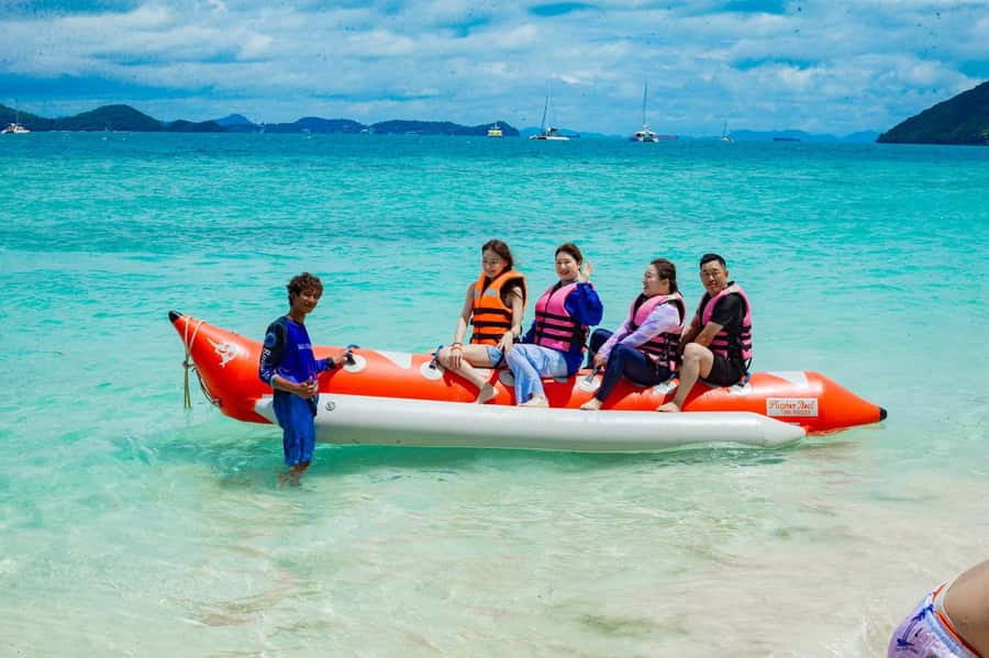 From Phuket: Coral Island Kahung Beach Speedboat Trip - Snorkeling with mask and snorkel included: what this is best for
