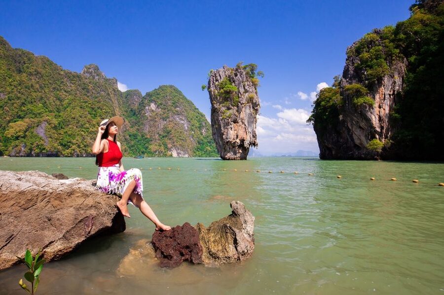 From Phuket: James Bond and Phang Nga Bay Tour by Speedboat - Panyee Island Floating Village: Lunch, Shopping, and Modest Island Tips