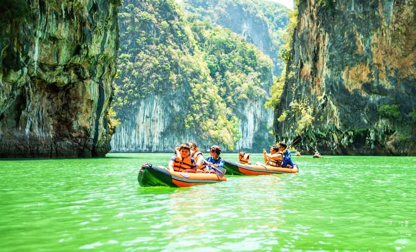 From Phuket : James Bond Island by Bigboat & Canoe Adventure - Big boat cruising across Phang Nga Bay
