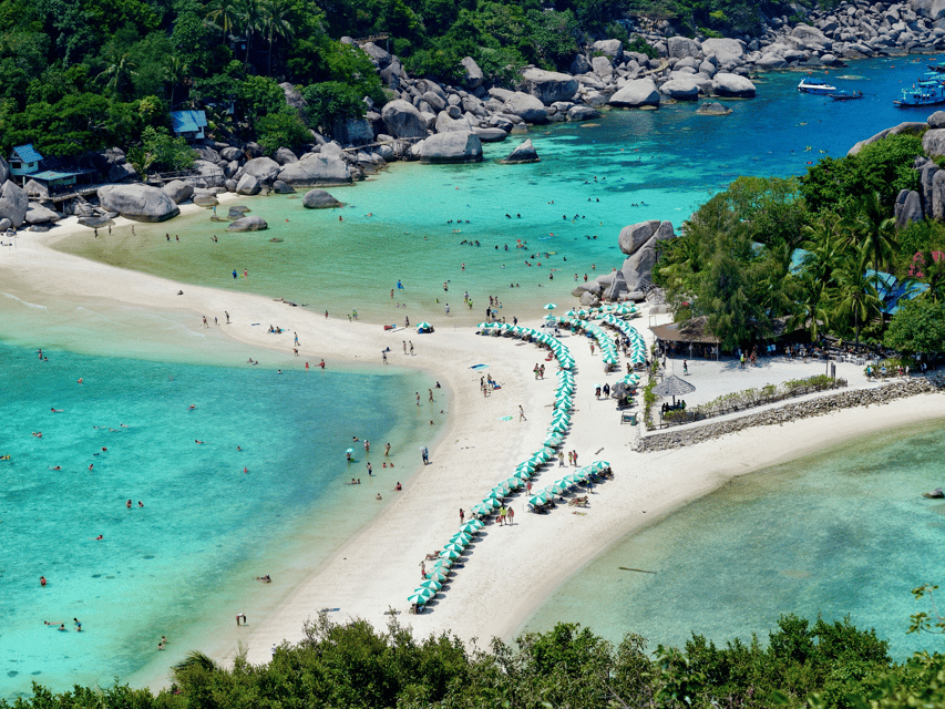 From Samui: Koh Tao and Nangyuan Snorkeling Tour Day Trip - Nangyuan Island Stop: Lunch, Beach Time, and Restroom Reality