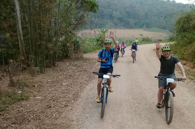 Full Day Cycling Amazing Chiangrai countryside and the White temple - Meeting at 8:30, Then Getting Rolling with Real Bike Setup