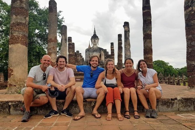Full Day Cycling tour to Sukhothai Historical Park - 20 Miles Through Rice Paddies and Ramkhamhang National Park Views