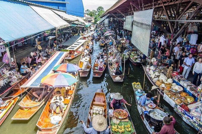 Full-Day Floating Market and Maeklong Railway Market Private Tour from Bangkok - Wat Bang Kung and Banyan Tree Roots: Where History Shows Up in Tree Form