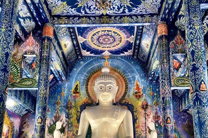 Full Day Tour in Chiang Rai White Temple and Golden Triangle - Wat Rong Khun White Temple: where time spent pays off