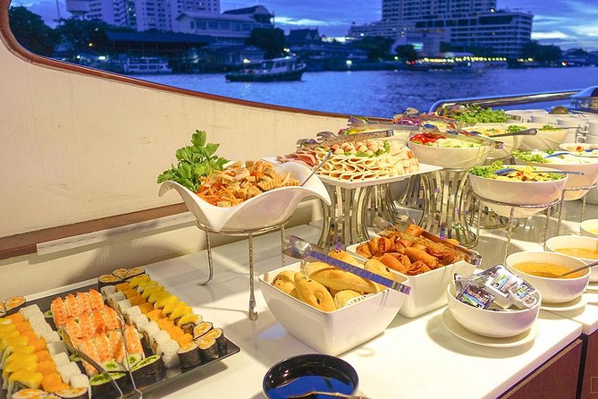 Grand Pearl Dinner Cruise Experience at Bangkok with Pickup - Dinner on the Chao Phraya, not in Bangkok traffic