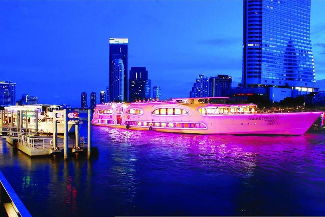 Grand Pearl Dinner Cruise Experience at Bangkok with Pickup - How long it feels: 2 hours cruising inside a longer night plan