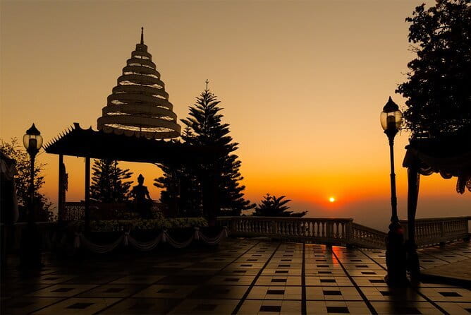 Guided Chiang Mai City Night Tour by EV Tram - Wat Lok Molee, wooden charm and terracotta sculptures