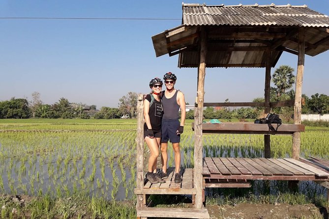 Half-day E-bike Countryside and rice paddies (flat land, GUIDED) - Wat Chang Nam archaeological site: why it fits the ride so well