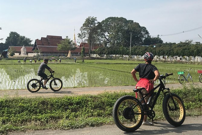 Half-day E-bike Countryside and rice paddies (flat land, GUIDED) - Hang Dong and the flexible “less touristic” stops