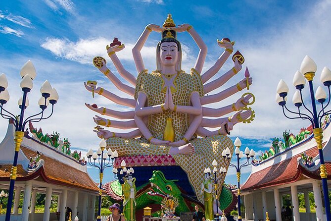 Half Day Highlights Koh Samui Tour - Big Buddha Temple (Wat Phra Yai): The Golden Icon at the Island’s Edge