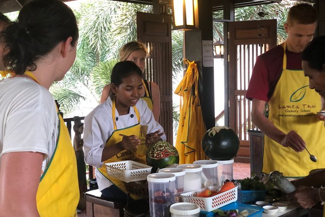 Half Day Lanta Thai Cookery School From Koh Lanta - What You Cook: 4 Dishes Chosen by the Group, Plus Spice and Meat Customization
