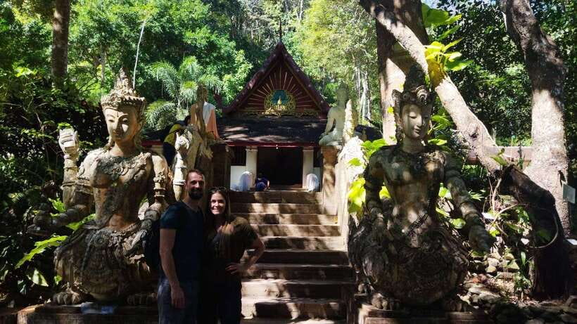 Half Day Morning Wat Pha Lat & Wat Phra That Doi Suthep Tour - Wat Pha Lat: Thai-Burmese Temple Details, Waterfall Sounds, and a Gentler Pace