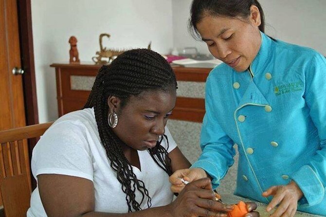 Half Day Professional Thai Fruit and Vegetable Carving Class - Hands-on skills: tomato flowers, cucumber leaves, and more