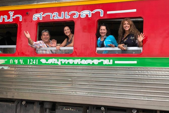 Half-Day Railway Market and Floating Market Tour in Thailand - Getting There From Bangkok: Pickup, Departure Times, and Comfort