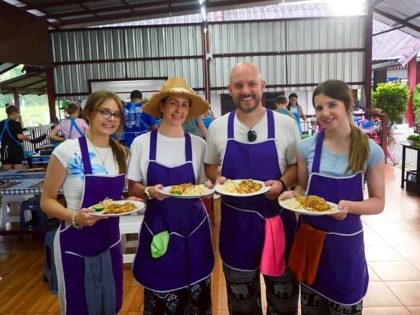 Half-Day Thai Cooking Class on a Local Farm Near Chiang Mai - Organic farm herb garden walk: where the flavors begin