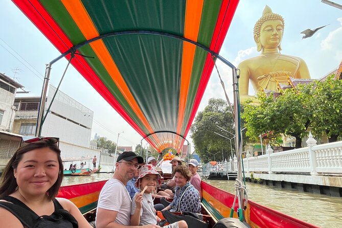 Hidden Bangkok Longtail Boat Tour to Big Buddha&Canal Life 2hrs - The Guide Makes the Difference, With Names You Might Get