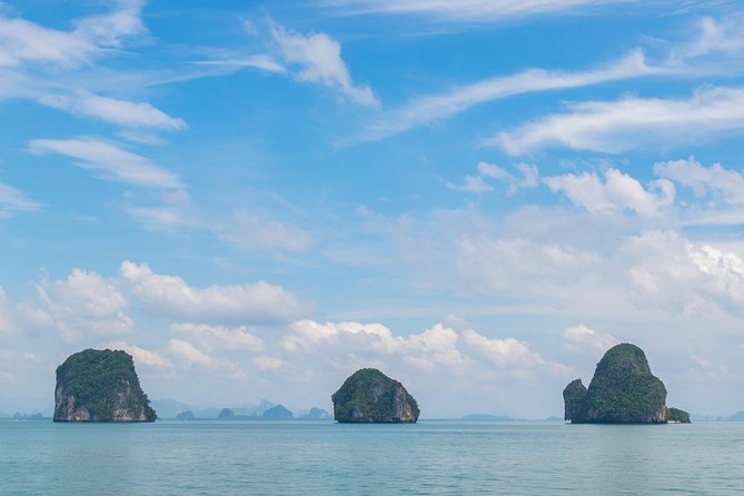 Hong by Starlight: Sea Cave Kayaking and Loy Krathong Floating - Phang Nga Bay, but in three lighting moods