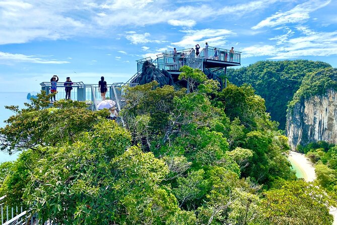 Hong Islands Day Tour and 360 Viewpoint by Longtail Boat From Krabi - The 360 viewpoint: steps, photos, and a smart time to hydrate