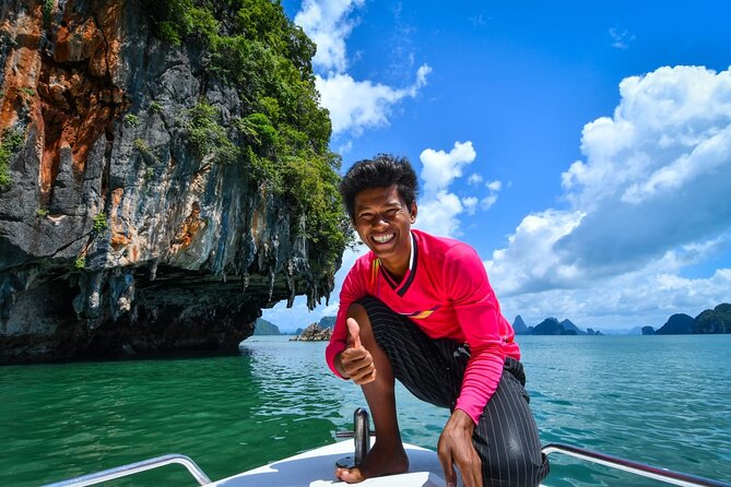 Hong Krabi & James Bond Islands Adventure Tour by Speedboat - Sea-cave canoeing through mangroves, plus Talu Island
