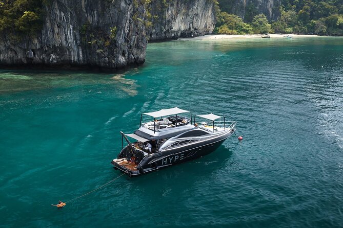 Hype Yacht : VIP Tour Phi Phi Island & Maya Bay from Phuket - Ko Phi Phi Lee and Pi Lay Lagoon: Your Short Swim Moment (30 Minutes)