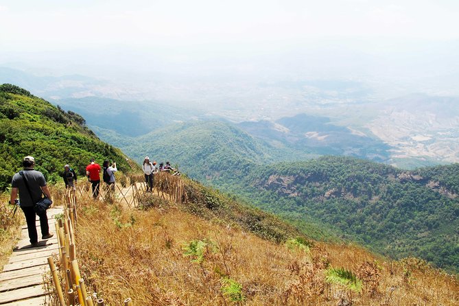 Inthanon Small-Group with Kew Mae Pan Trail from Chiang Mai include Lunch - Wachirathan Waterfall, plus Mae Klang Luang village on the way up