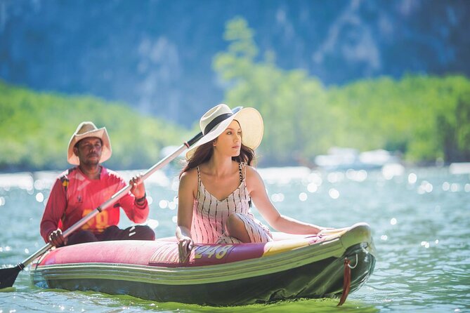 Jame Bond, Panyee Island, Hong Island and Naka Island by Speedboat From Phuket - Ko Hong: turquoise lagoon views and canoeing in limestone caves