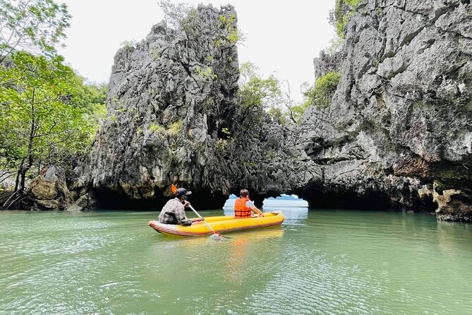 James Bond Island Canoeing 7 Point 5 Island By Speedboat From Phuket - Ko Hong: the first canoe-and-cave scenery hit