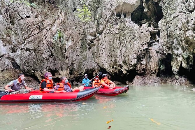 James Bond Island Canoeing 7 Point 5 Island By Speedboat From Phuket - Bat Cave and Ice Cream Cave: limestone views in bite-size chunks