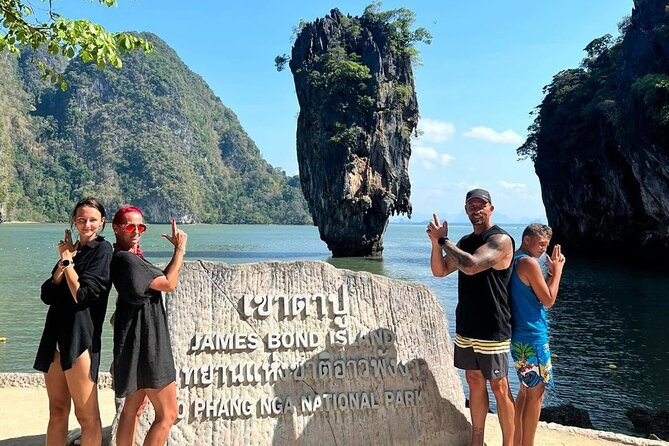 James Bond Island Private Boat Tour - Hong Island canoeing through over-water caves