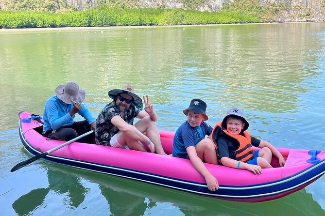 James Bond Island Private Boat Tour - Koh Panyi floating village: sea gypsies and the football pitch