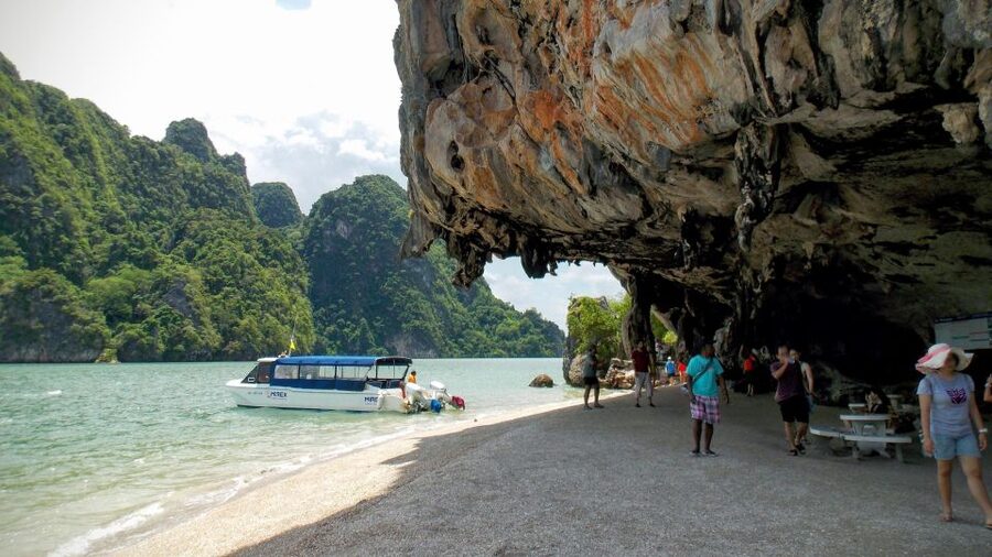 James Bond Island: Sightseeing Tour by Longtail Boat & Kayak - Raman Waterfall Forest Park: swim time depends on the day