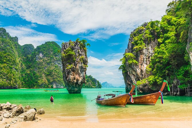 James Bond Island Tour By Longtail Boat - Koh Talu: Canoeing Through Sea Caves and Possible Snorkel Time