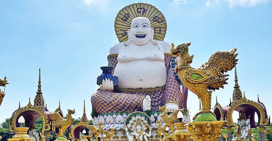 Jeep Tour Koh Samui Jungle Safari Full Day Adventure - Magic Garden and the highest point at Wat Teepangkorn