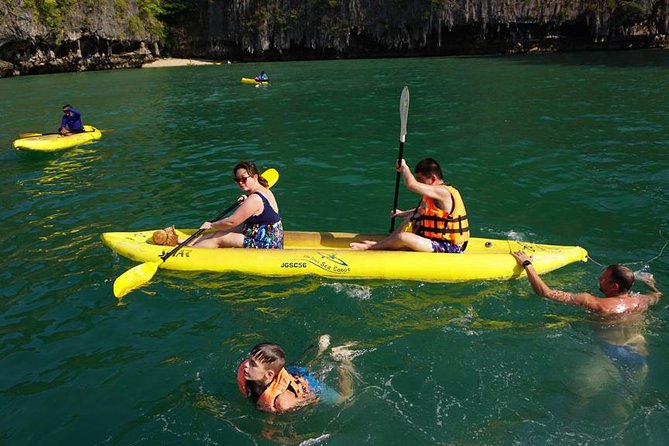 John Gray's Hong by Starlight with Sea Cave Kayaking + Loy Krathong From Phuket - The seafood-vegan buffet: why it works after a cave day