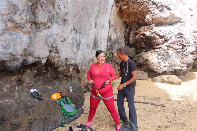 Joined Group Half day - Optional cave repelling and the bat cave question