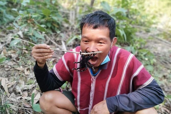 Jungle Wisdom Survival Trek - Day 1 in Mae Wang: Waterfall Energy, Bamboo Skills, and Wat Luang Khun Win