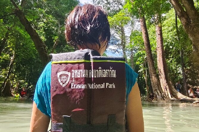 Kanchanaburi Day Trip: WWII Death Railway & Erawan Falls - Erawan Falls National Park: swimming and the seven-tier payoff
