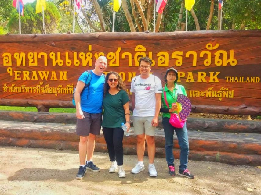 Kanchanaburi: Erawan Waterfall & Train Full-Day Tour - Getting There and Back: Small Group, Pickups, and Real Timing