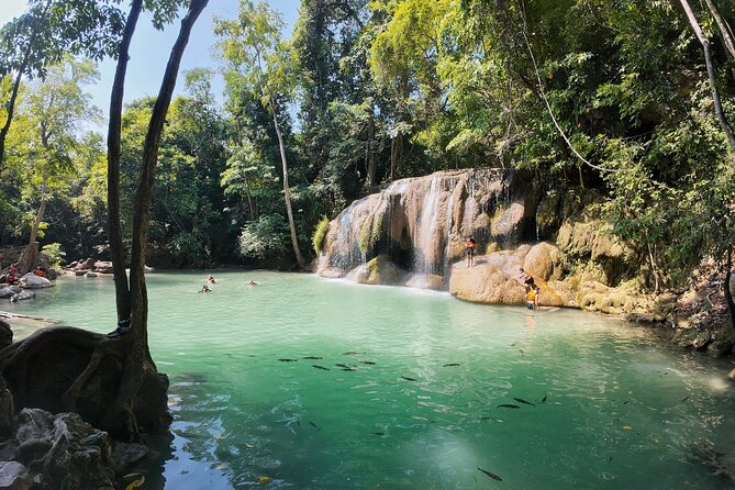Kanchanaburi Tour: Erawan Waterfall and Death Railway - Your day starts at 8:00 AM in Kanchanaburi