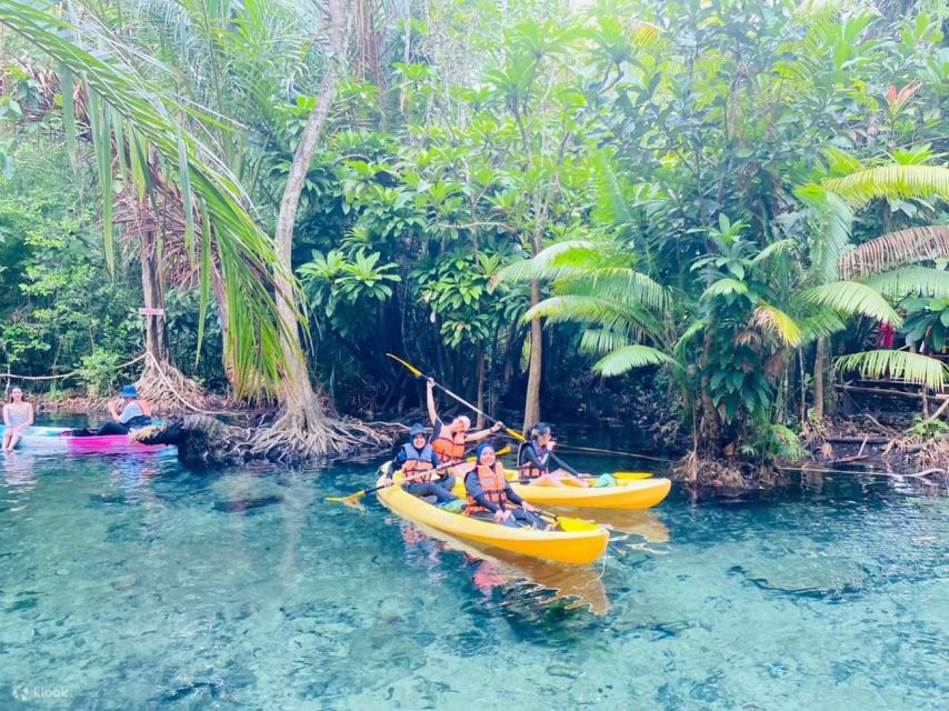 Kayaking and swiming klongrood - Kayaking through rainforest and rubber trees for about 30 minutes