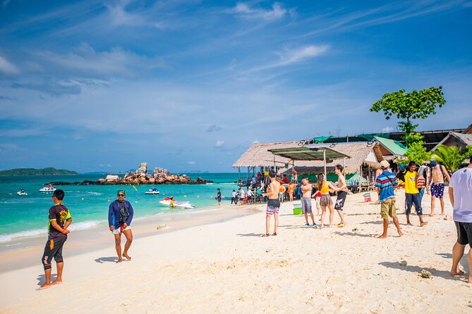 Khai Islands Snorkeling Premium Trip From Phuket - Stop 1, Khai Nok Island: White Sand and a Crowd You Can’t Ignore