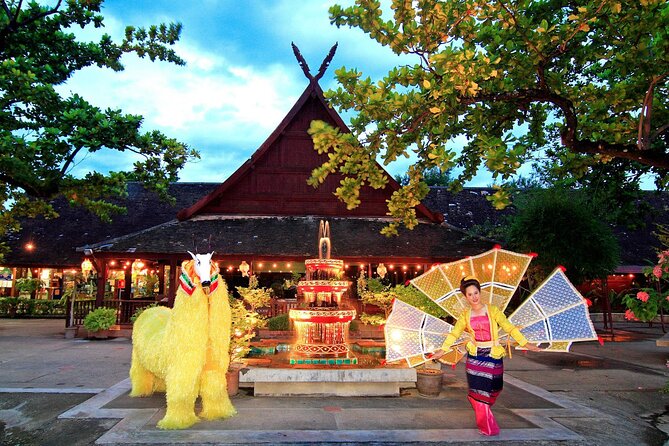 Khantoke Dinner and Cultural Show At Old Chiang Mai Cultural Center - The cultural show: drummers, sword dancers, and brass nail dance