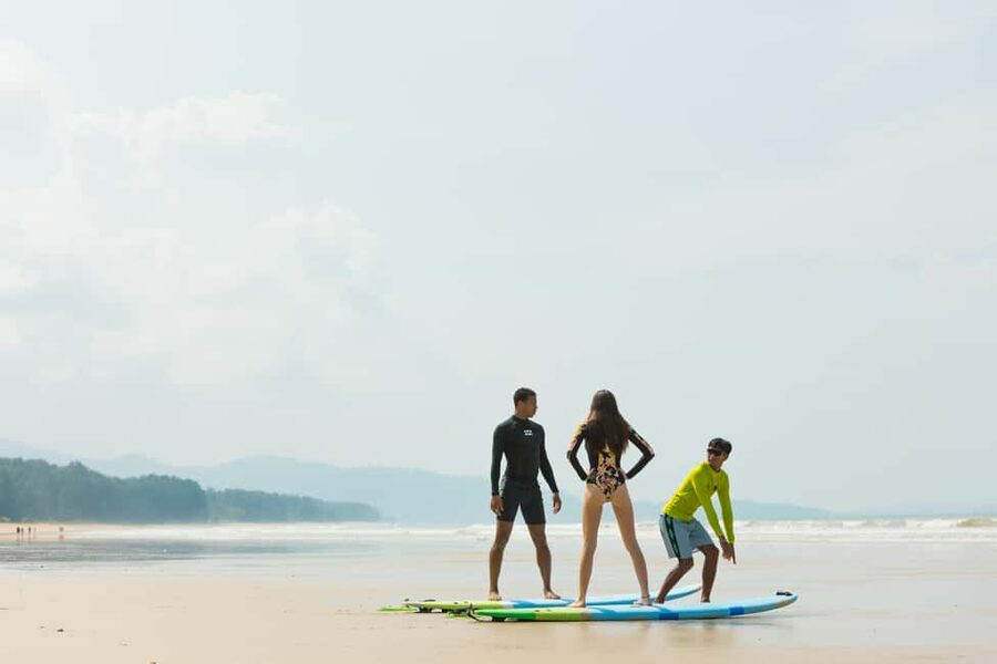 Khao Lak: 1.5-Hour Small Group Surfing Experience - Why Khao Lak’s Memories Beach Makes Beginner Surfing Easier