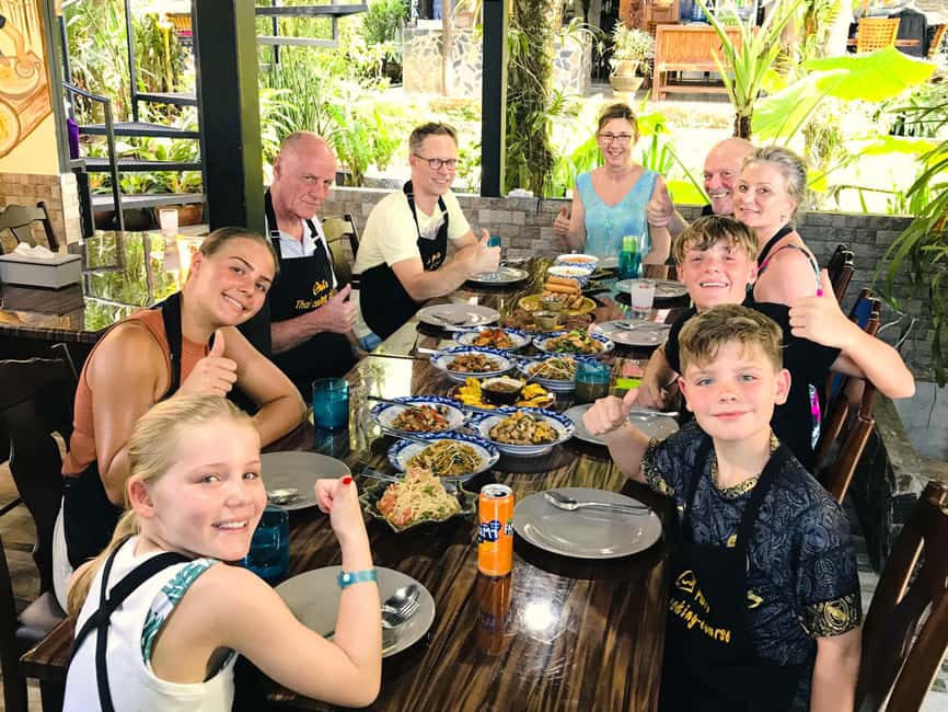 Khao Lak Pui's Authentic Thai Cooking Class - Making crispy spring rolls from scratch