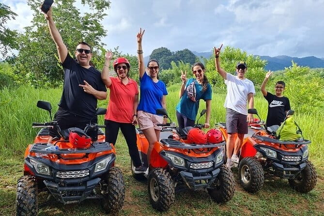 Khao Sok Jungle & Lake Adventure - Private - Khlong Sok bamboo rafting: calm river riding under towering rock