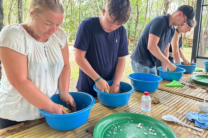 Khaolak Elephant Sanctuary, Cooking Class and Waterfall Tour - Market Shopping and Herbal Snack Balls: Where the Experience Gets Hands-On