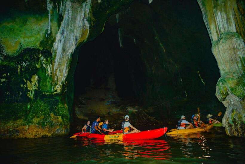 Ko Lanta: Full-Day Mangrove and Sea Cave Kayaking Experience - Koh Talabeng: the Thai beach picnic plus real sea cave scenery