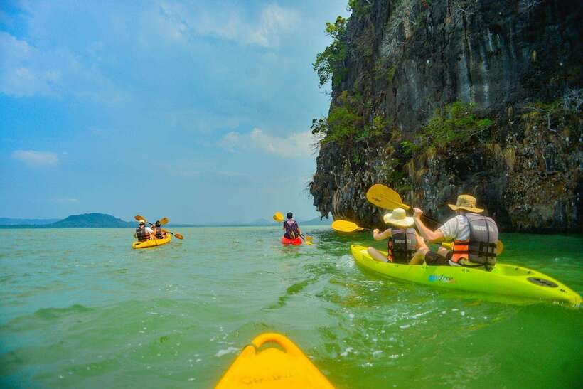 Ko Lanta: Full-Day Mangrove and Sea Cave Kayaking Experience - Monkey Point and the in-between moments you should not skip