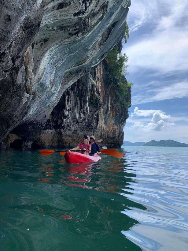 Ko Lanta: Half-Day Kayaking, Talabeng, Sea Cave & Mangrove - Talabeng Island Cave: Rope Climbing, Stalactites, and the Kayak Route